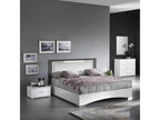 Bohometop - Bedroom 140x190cm with Chest of Drawers and Bedside Tables 02840QFFS