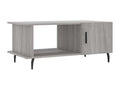 Bohometop grey coffee table 90x50x40 cm engineered wood 00766RDQR