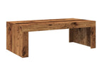 Coffee table in aged wood, 102x50x35 cm, engineered wood, 54413VFWE