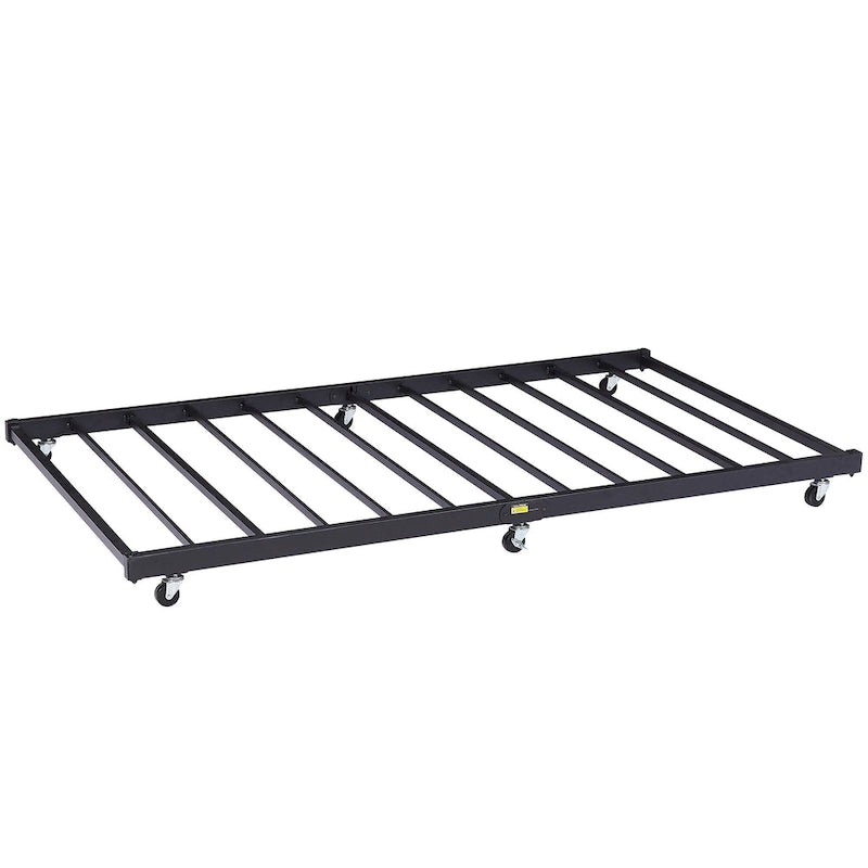 VECELO Twin Trundle Bed Frame Only
