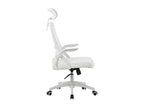 Office chair with headrest - Bohometop - White 00183ZAHC