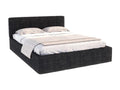 Bohometop 140x200 cm Storage Bed with Lift-Up Slatted Base, Black 51714TLXY