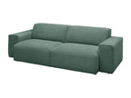 Sofa - emerald green corduroy - Bohometop 82681JBRL