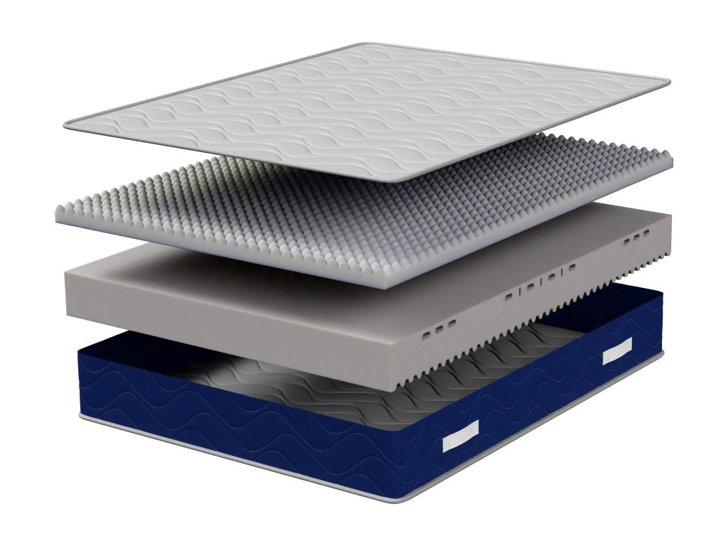 Bohometop Foam mattress with differentiated zones 160x190x25 82965NQDZ