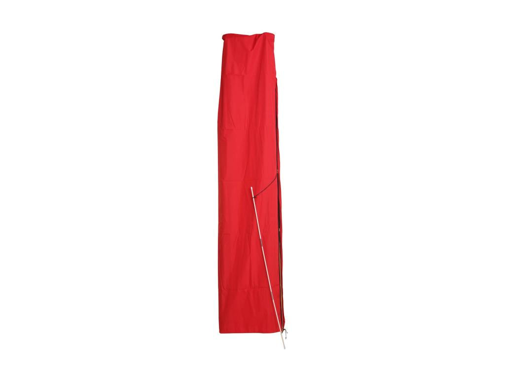 Bohometop protective cover for parasols up to 4.3m, red, 32540QIOV
