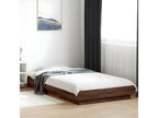 Bed frame without mattress, brown oak, 90x190 cm, 88079IWUY