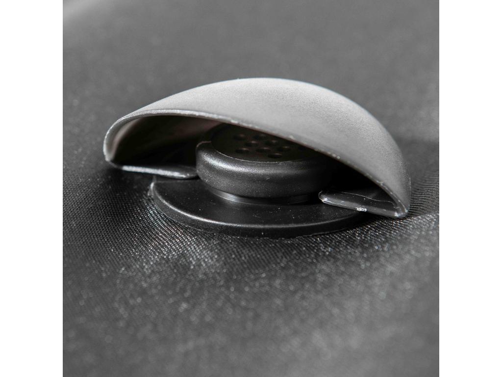 Black garden table cover 170x110 cm 44351AINE