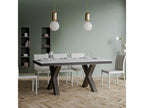 Bohometop Extendable Table 90x160/264 cm White Ash Anthracite Frame 12340DFWR