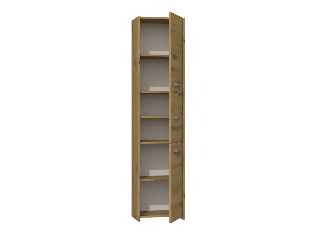 Bohometop - Bathroom Cabinet - 170x40x30 cm - Bathroom Storage Column Unit 07499VGIA
