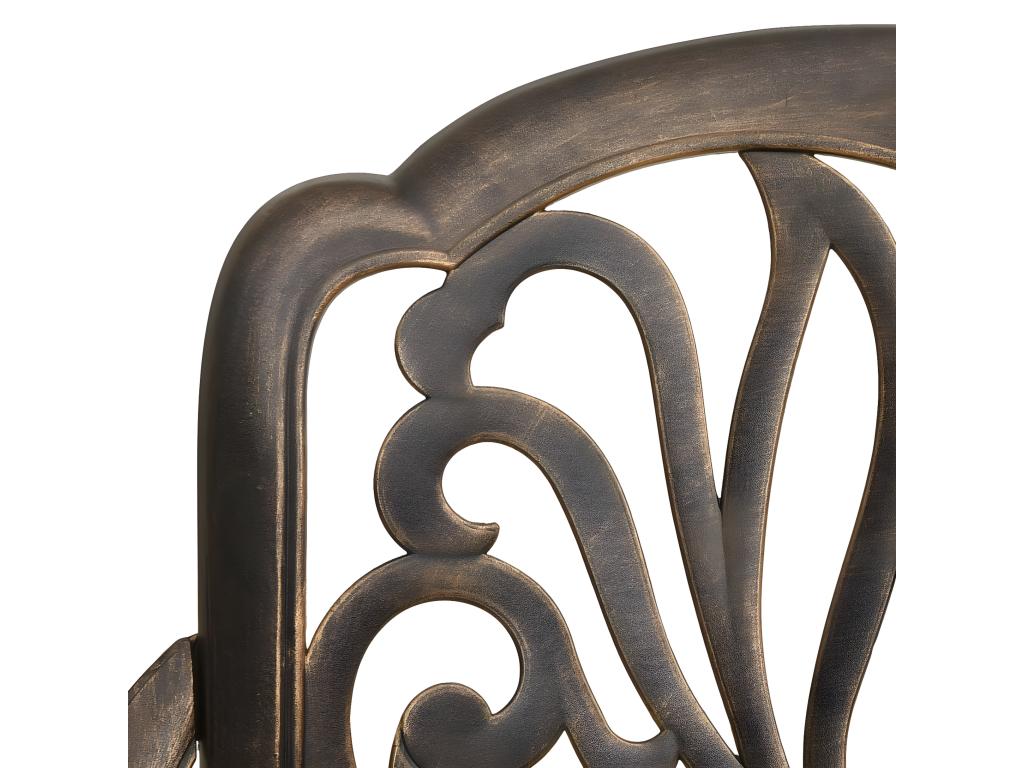 Bohometop 5-piece Cast Aluminum Bronze Set 58946UATS