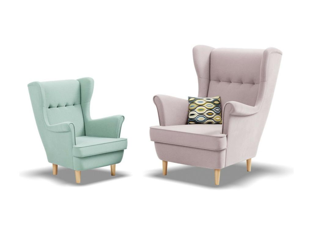 Turquoise lounge chair for the living room 44135LPAS