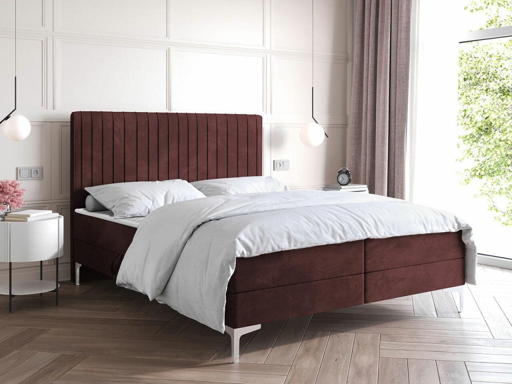 Continental bed Bohometop 109 Double Continental Red 160x200 Tapestry 160x209cm 26746EBLV