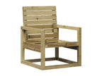 Garden chair 57.5x63x76 cm impregnated pine wood 18897NSJK