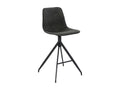 Set of 2 Bohometop High Stools Gray 47x46x84 cm Bohometop 08663MLMR