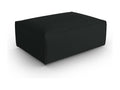 Bohometop - Bohometop pouf in structured anthracite velvet - 100x69x40cm 62822DYEK