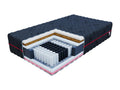 Bohometop Mattress - Memory Foam - Latex - Pocket Springs - 22 cm Thick 90x190 cm 31632YDYF