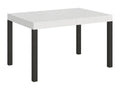Extendable table 90x130/234 cm Everyday White Ash with Anthracite frame 82246FMDZ