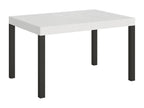 Extendable table 90x130/234 cm Everyday White Ash with Anthracite frame 82246FMDZ