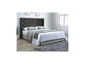 Upholstered headboard - 190 cm - Fabric - Grey - Bohometop 49100EXFK