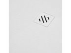 Bohometop extra-flat shower tray - Bohometop Texture in White Polyester Bohometop - L100xl80xh2.6cm - Bohometop 20531IIXH