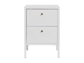 Bohometop Bedside Table White 40x40x60 cm Bohometop 75320DZCV