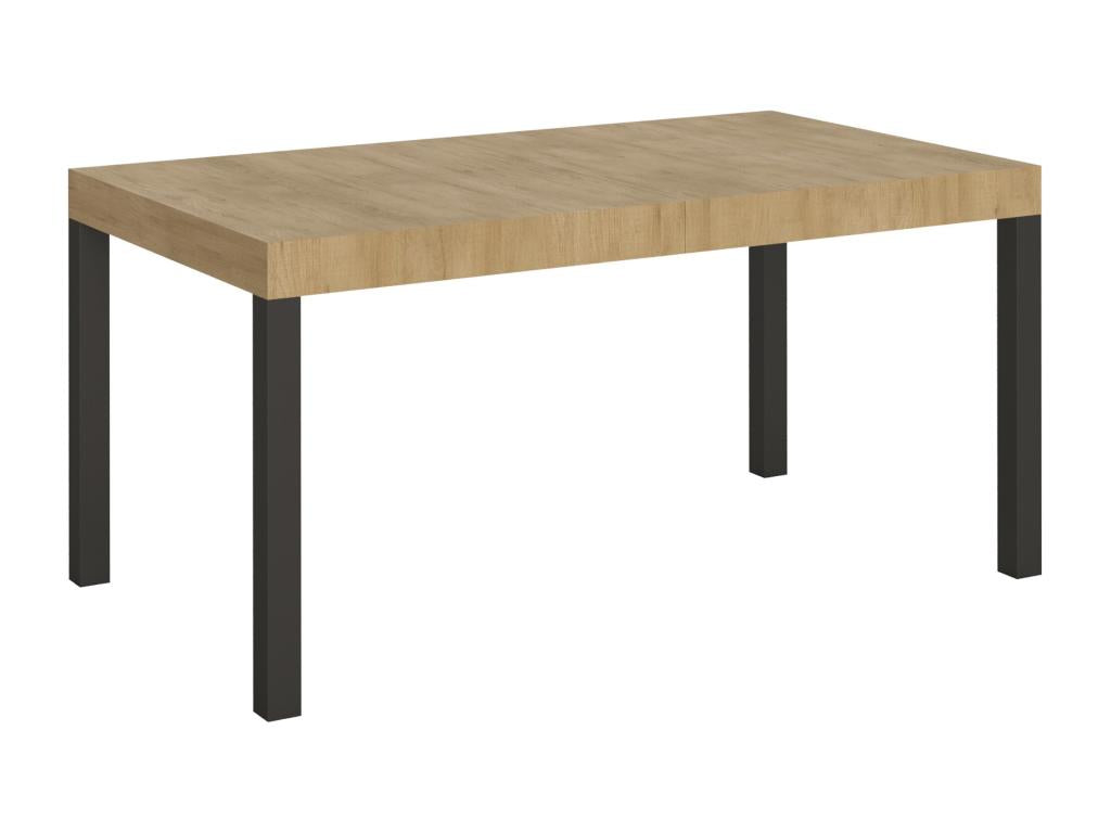 Extendable table 90x160/264 cm Everyday Oak Nature Anthracite frame 34115WYJZ