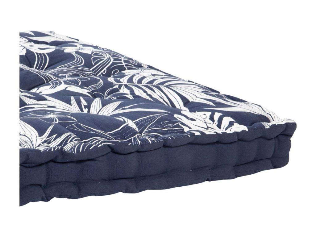 Printed cotton pallet cushion 120x80 cm 16803HRCE