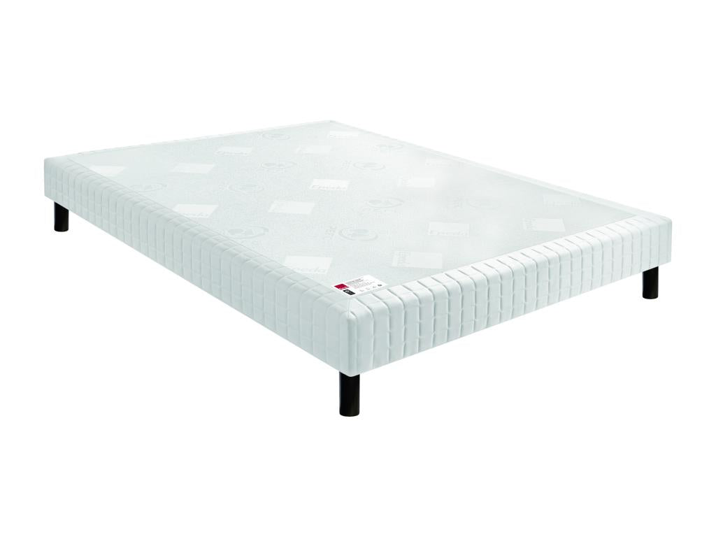 Bohometop firm comfort slatted bed base, ecru, 15 cm, Bohometop 140x190 91387SRVC