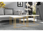 Bohometop CT76 Coffee Table 76x76x50 White 54497TJIA