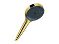 Bohometop 130 3-jet hand shower, polished gold finish, Bohometop 74242PXMY