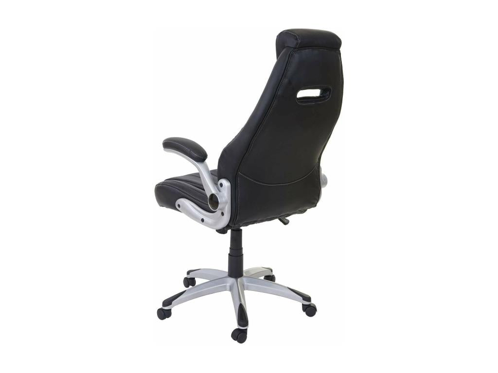 Office chair in black, 68x80x128 cm, BUR04080 50720MLZN