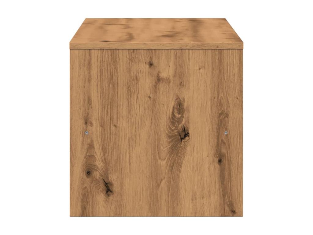 Handcrafted oak TV stand, 120x40x40 cm, engineered wood, 15245VLHB