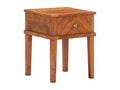 Bedside table 40x40x50 cm Solid Wood Bohometop 31571FECN