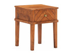 Bedside table 40x40x50 cm Solid Wood Bohometop 31571FECN