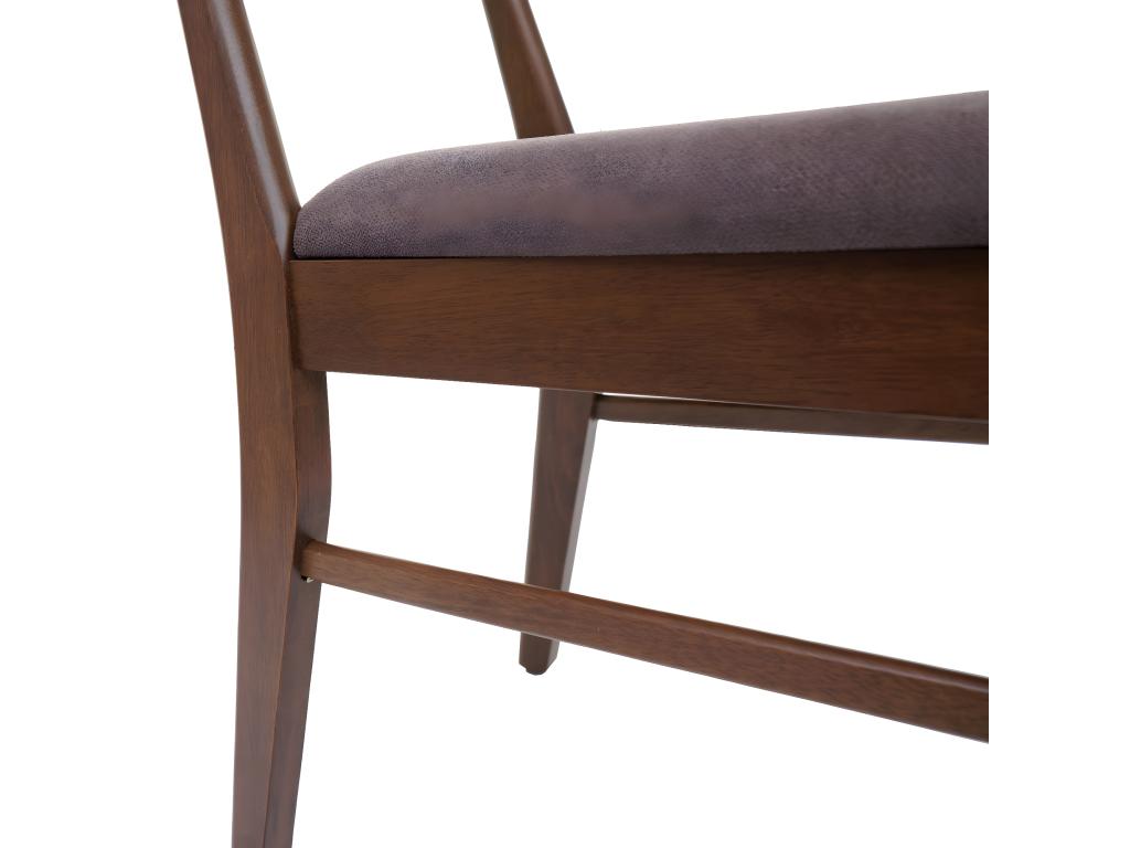 Bohometop-M59 Dining Chair, Set of 2, Dark Frame, Bohometop 95959OXVV