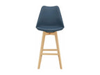 Set of 6 beige stools, 48x58x105 cm, 03 0008725 42916LATP