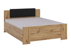 Bohometop 101 Double Bed, Light Brown, 160x200cm, Laminate, with Bohometop Slatted Base 165x205x90cm 79447FOMC