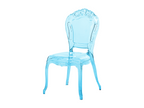 Set of 2 Bohometop dining chairs, light blue, 75106TSVG