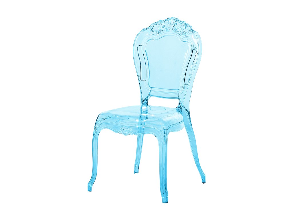 Set of 2 Bohometop dining chairs, light blue, 75106TSVG