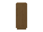 Honey Brown Buffet 70x34x80 cm Solid Pine Wood 52343LDGJ