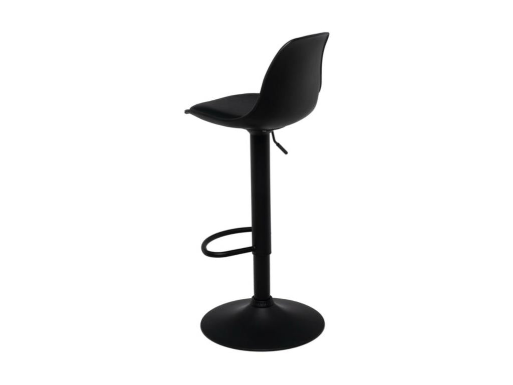 Bohometop Modern Swivel and Height-Adjustable Stool - Black 37250PXZP