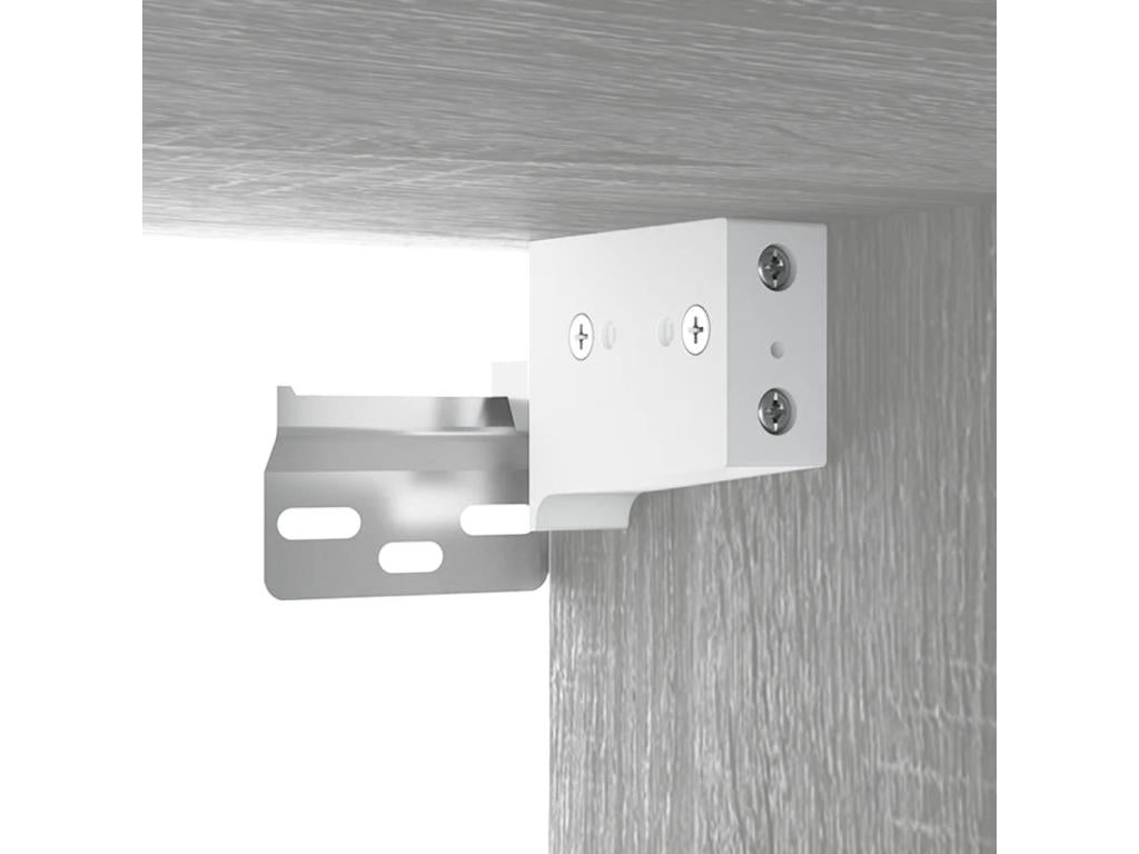 Bohometop wall cabinet, grey, 60x30x60 cm, engineered wood, 65528EBOF