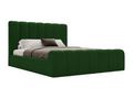Bohometop Bed 160x200 Bohometop - Upholstered Bed with Storage Slatted Base Bohometop Adult Velvet Bed 160x200 - Green Bohometop 4311 14745OZFR