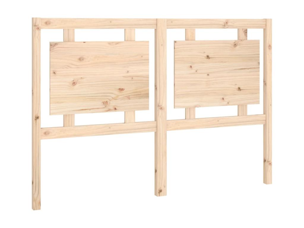 Headboard 145.5x4x100 cm Solid pine wood 56332KOLY