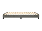 Dark Grey Bed Frame 180x200 cm Velvet 53443ODAV