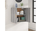 Bohometop wall cabinet, grey, 60x30x60 cm, engineered wood, 65528EBOF