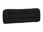 Black headboard cushion 160 cm fabric 43005PORP