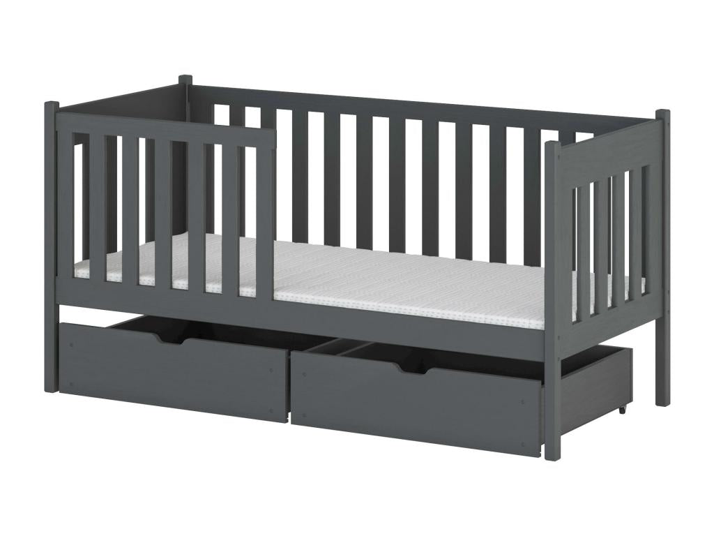 Bohometop KSB005 Children's Bed 90x200 cm Graphite 65531DXPJ