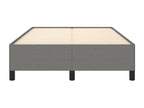 Dark gray bed frame 120x190 cm fabric 11590DXRP