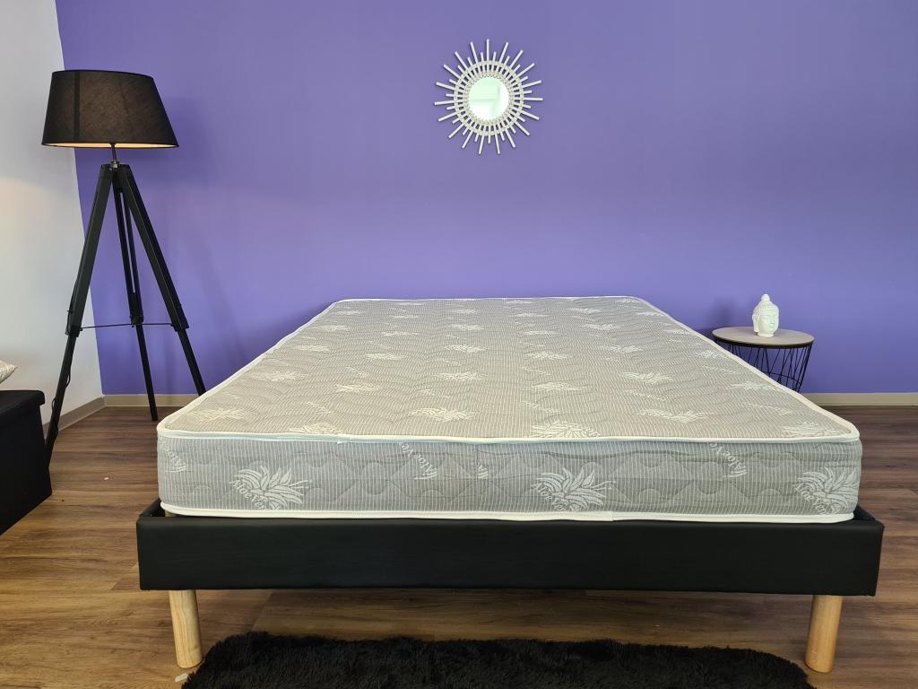 Bohometop 120x200x18cm Mattress with Pillow and Mattress Protector - One Side Soft Support and One Side Firm Support 27529KYPV